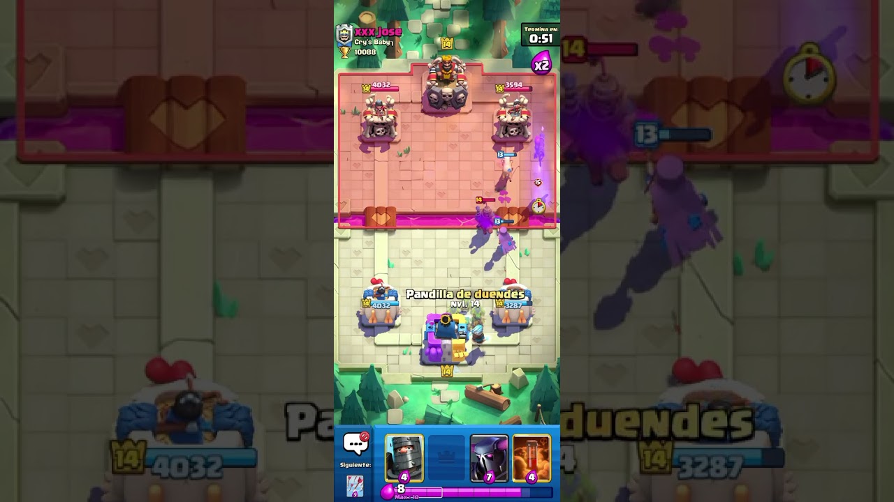Subiendo copas en el odontólogo. #clashroyale #gameplay 