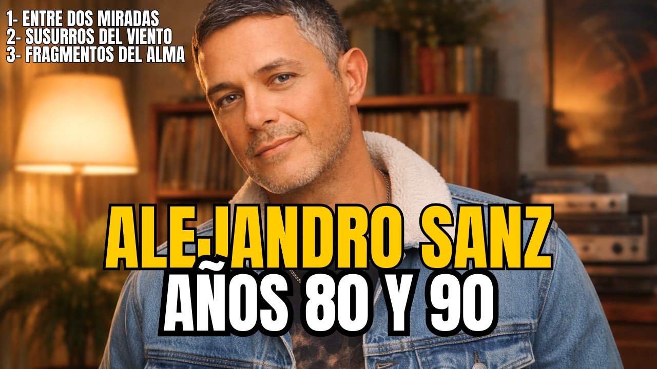 Inspirado en ALEJANDRO SANZ canciones  “Sombras en la Piel” eterno pop románticor Años 80 y 90.