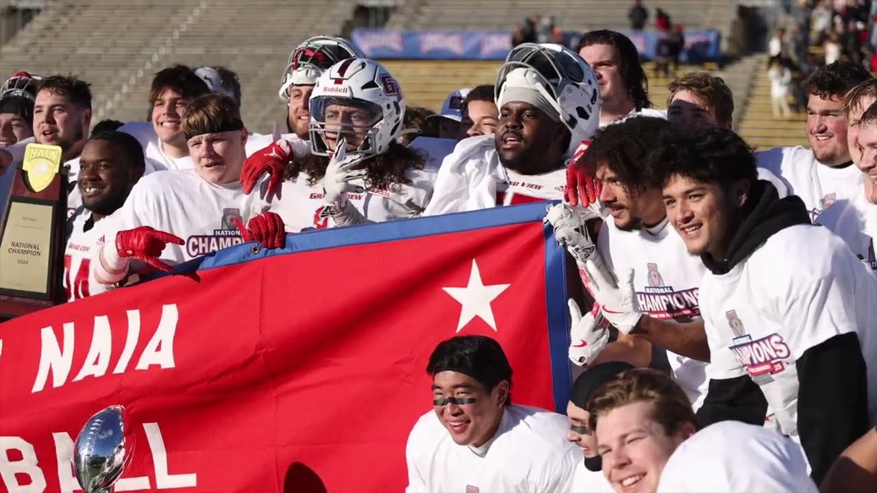 Grand View Football Wins 2024 NAIA National Championship