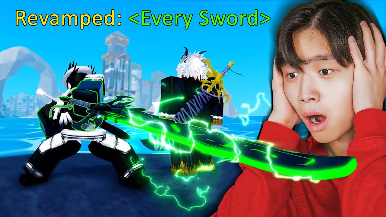EVERY Sword Revamp in Blox Fruits Update