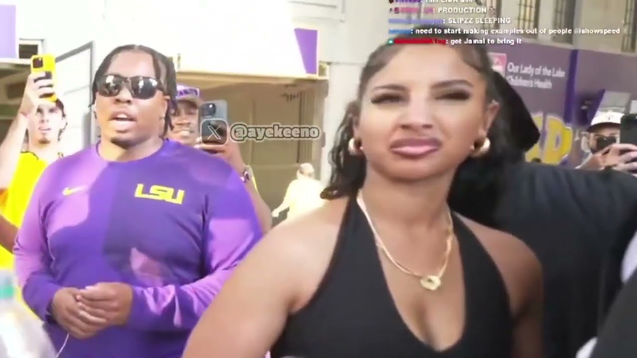 Kevin Gates new girl look like she was gon throw up after catching a whiff of Speed 😭