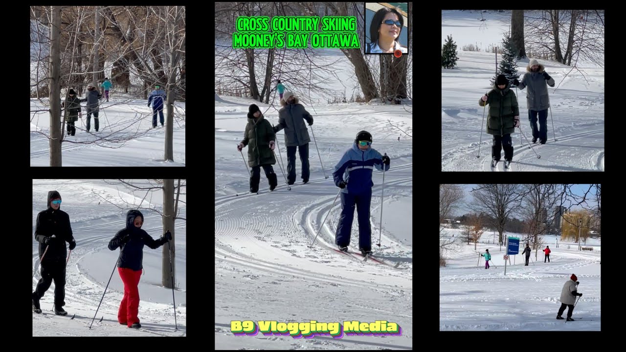 B9 VLOGGING MEDIA IS LIVE: CROSS COUNTRY SKIING – MOONEY’S BAY OTTAWA. #WH-UPDATE 01/19/2026. 4K