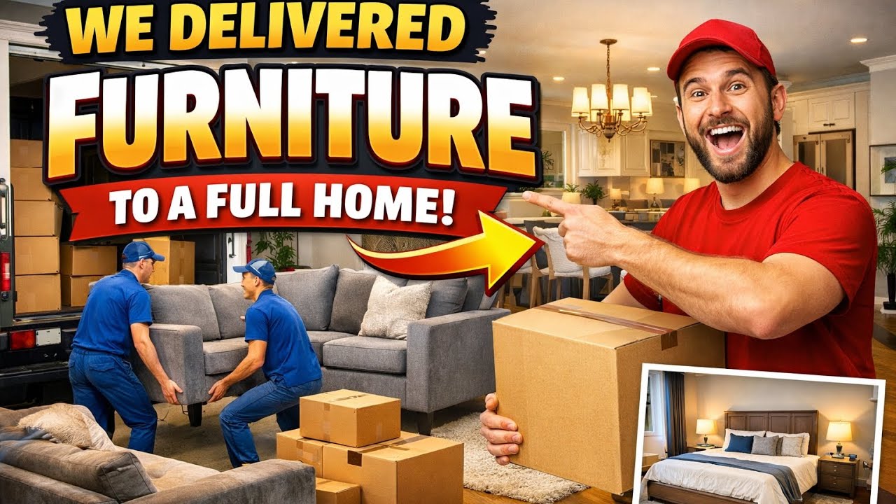 Complete Home Furniture Delivery 🏠 | Modern Mate FurnitureCrew#youtubeshorts #youtube #viral #video 