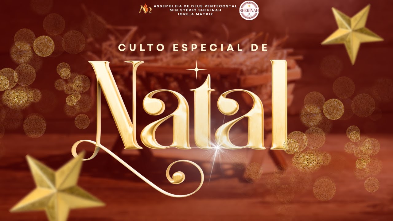 Ministério Shekinah | Culto Especial De Natal🎄| 21.12.2025