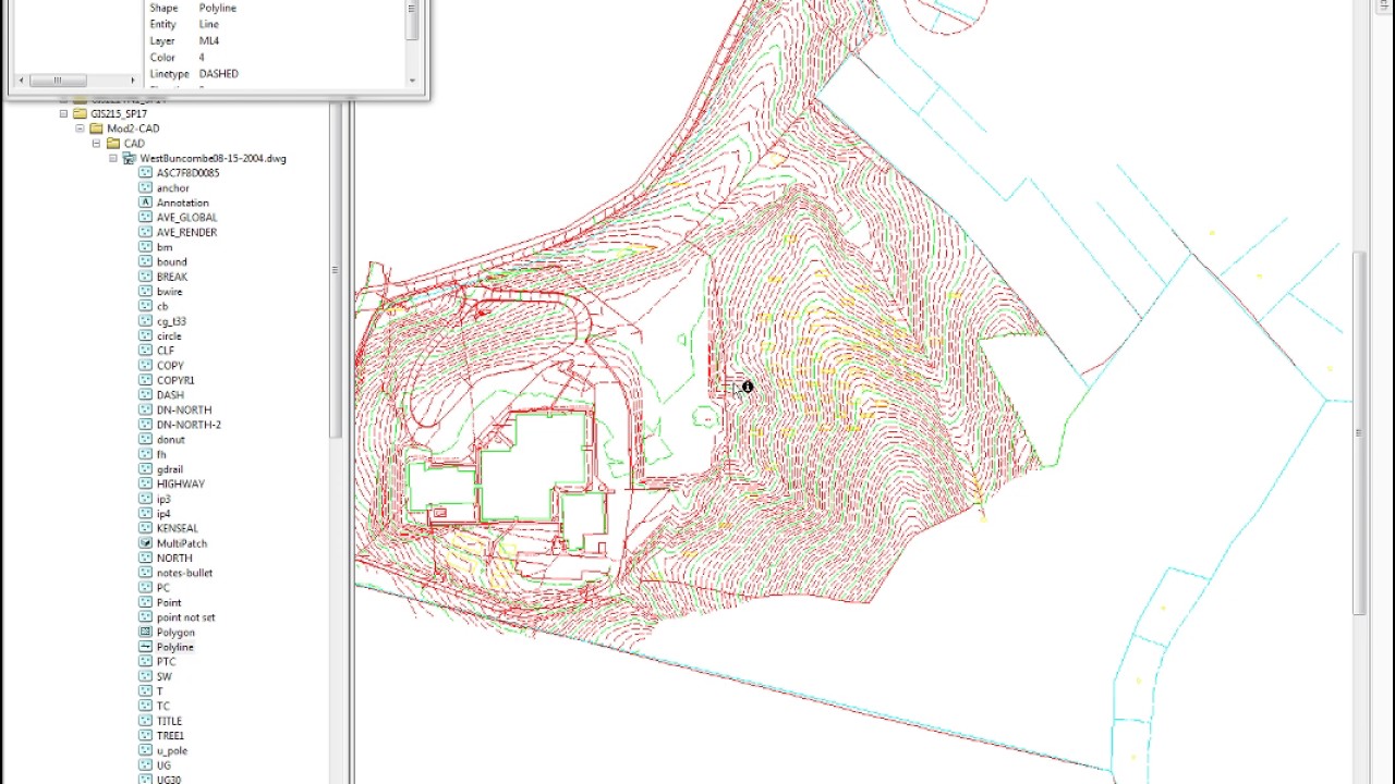 Using CAD Data in ArcGIS