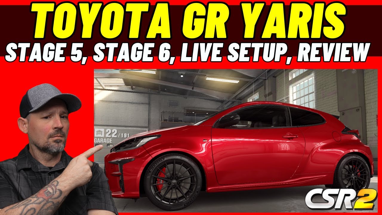 Toyota GR Yaris CSR2 | Настройка и как управлять