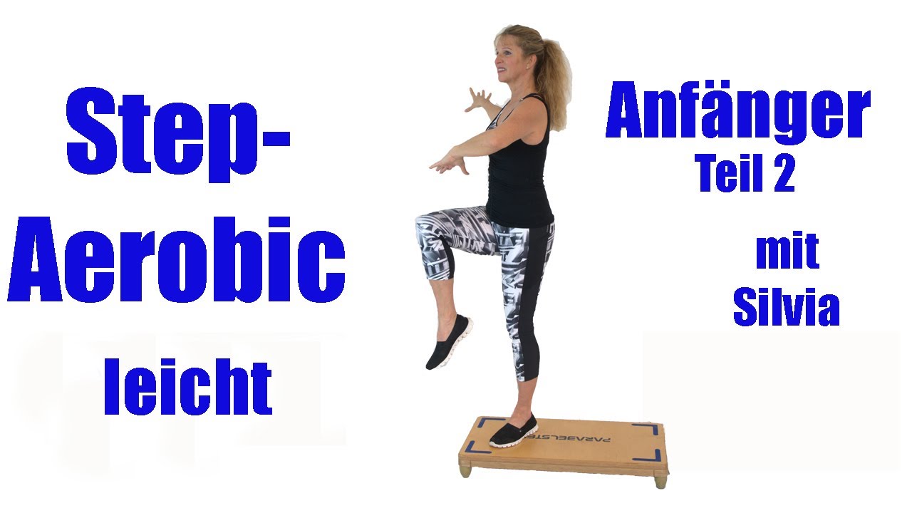 Step-Aerobic // Fortsetzung! // Teil 2 // Cool Down // Stretching