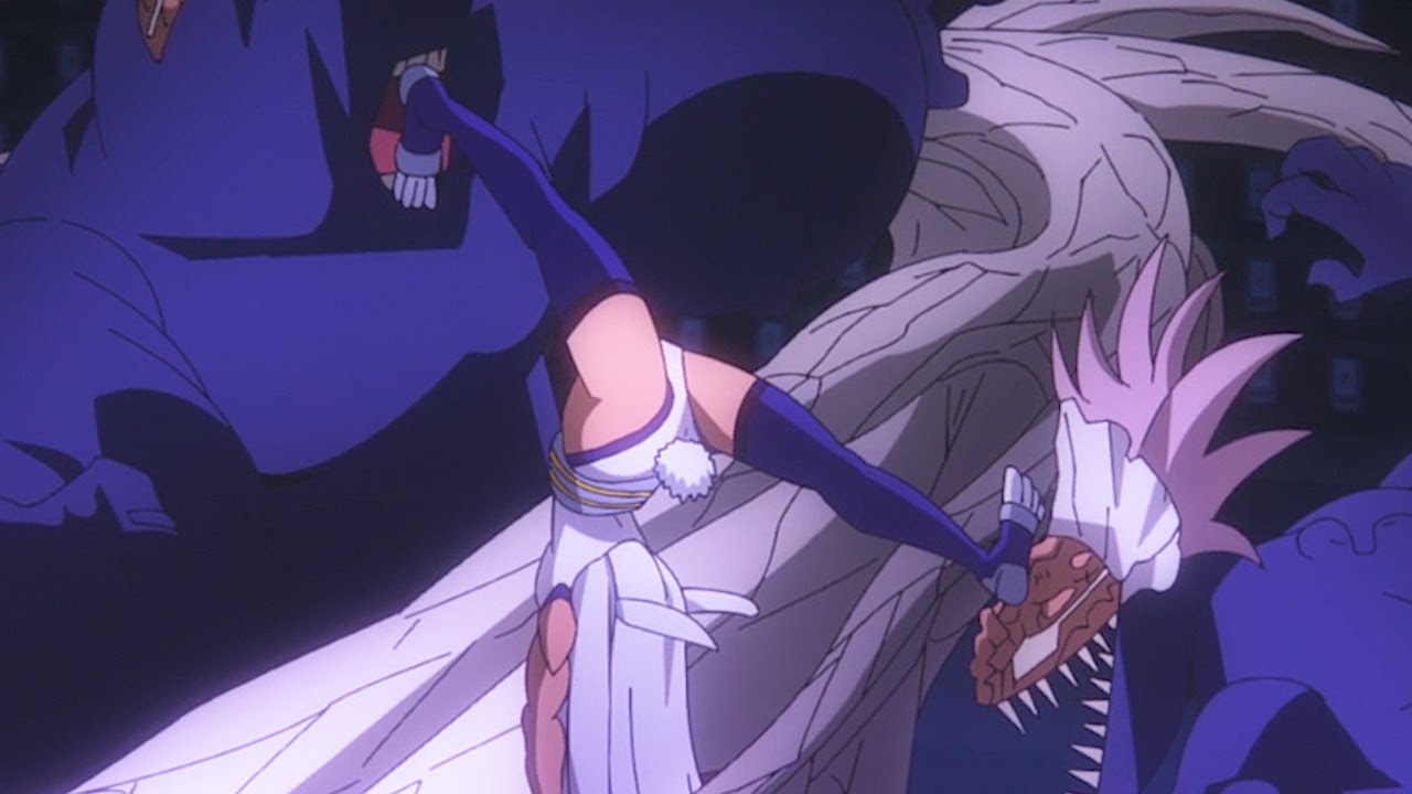 Mirko used her legs to crush the monster's head Ep 2 | My Hero Academia Season 6