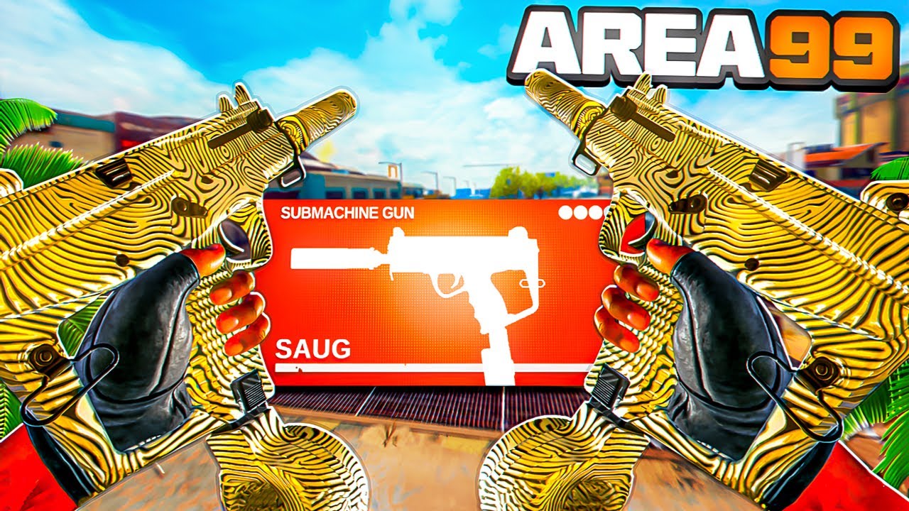 this AKIMBO SAUG SMG CLASS SETUP is AMAZING to USE in WARZONE! (AREA 99)