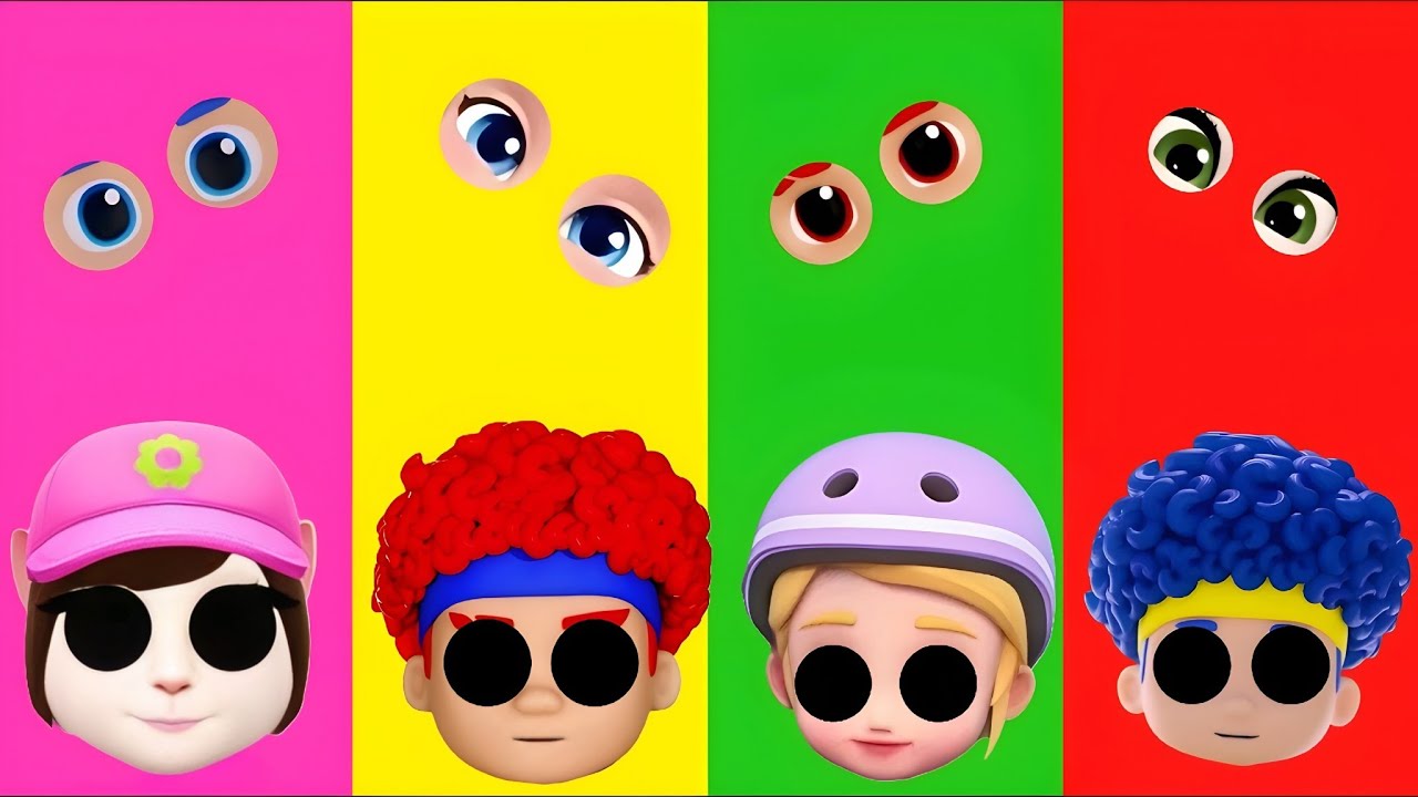 Wrong eyes👀 challenge DAME TU COSITA Pj Masks Funny Puzzle Wrong Heads