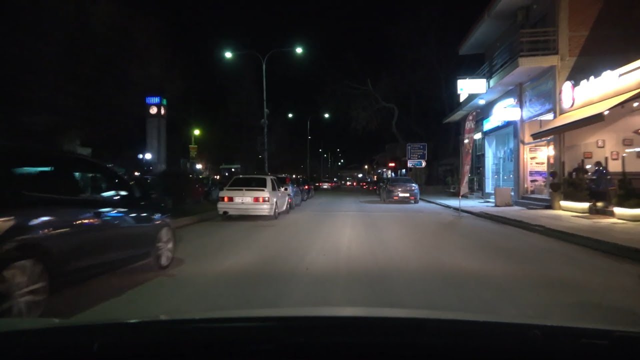 Αμπελώνας Λάρισας βράδυ - νυχτερινή ζωή
