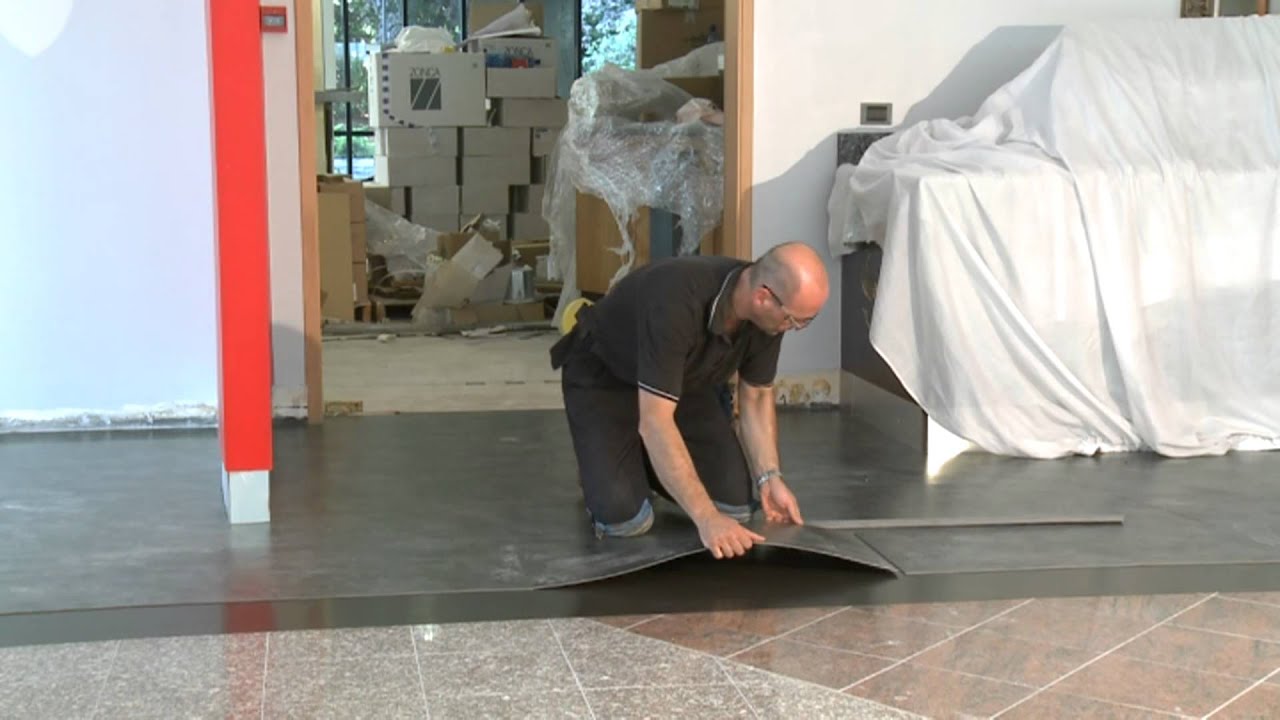 Pioneer Trading Mabos Verlegung Design PVC Magnetboden / Magnetic Flooring Installation