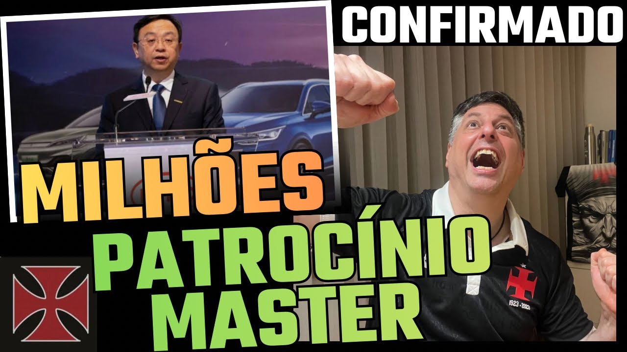 💰 ÓTIMA NOTÍCIA! MILHÕES NA CONTA DO VASCO / 🚘 PATROCINADOR MASTER! 