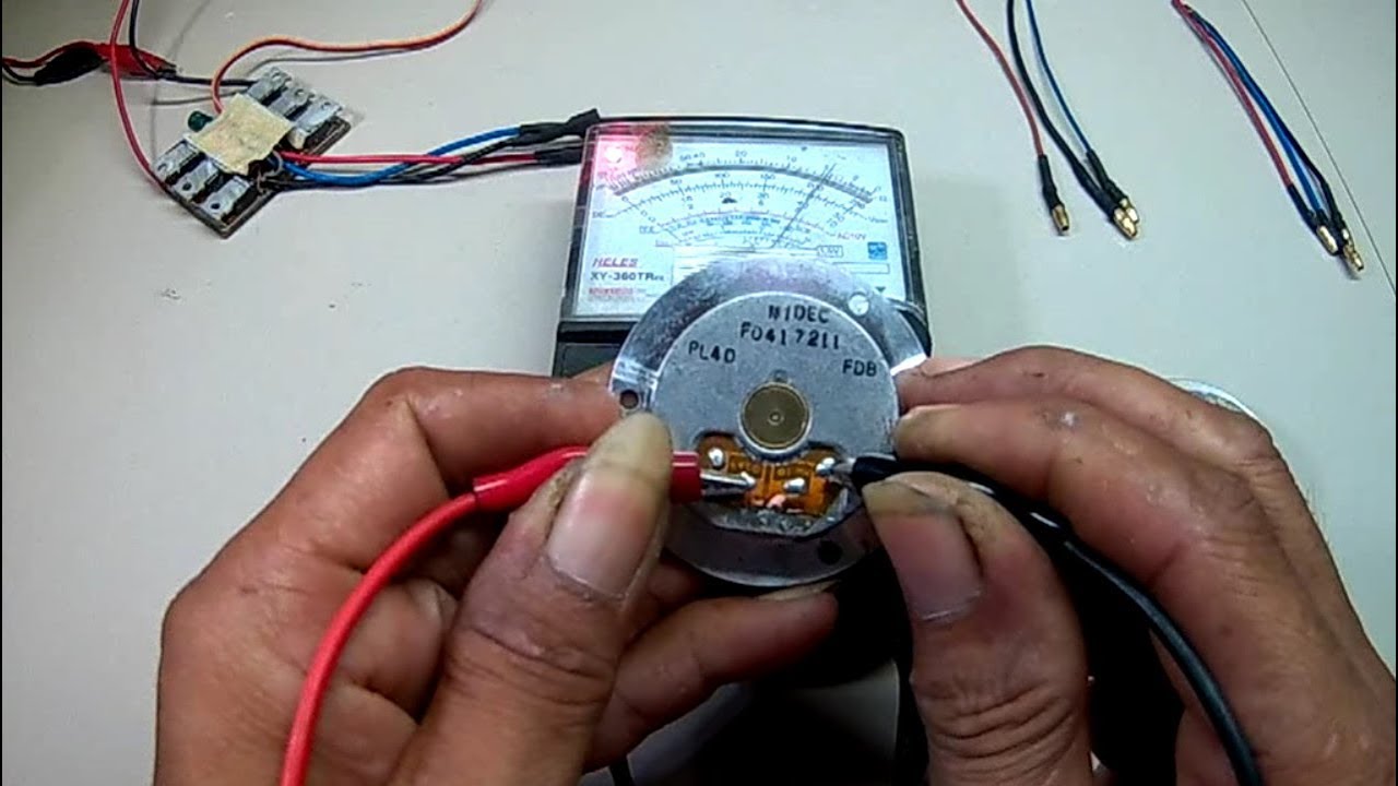 Cara/trick menghidupkan BLDC hard drive komputer (Brushless hardisk  komputer 4 pin).