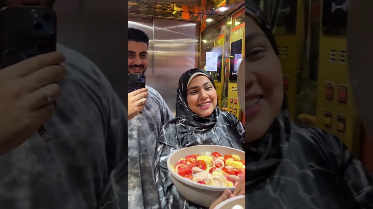 اول مره نطبخ فيها في بيتنا مطبخناش في بيتنا 😅😂