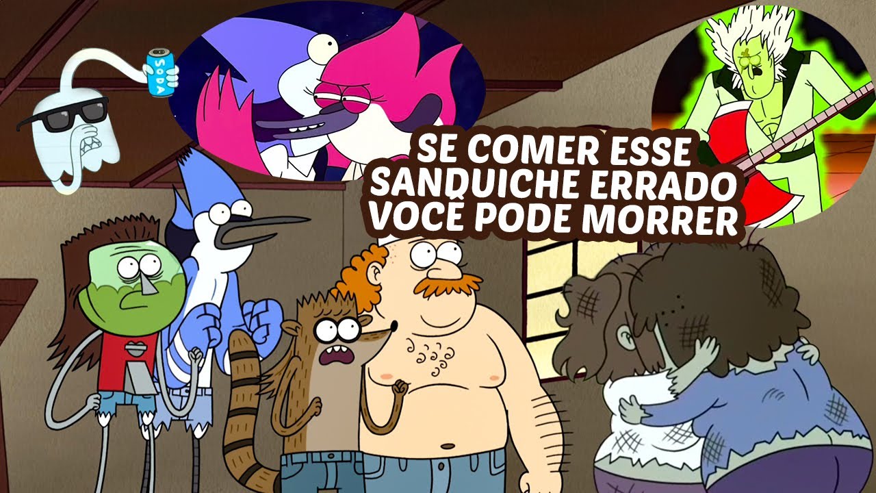 OU O MORDECAI BEIJA A MARGARET OU USA FRALDA POR UMA SEMANA