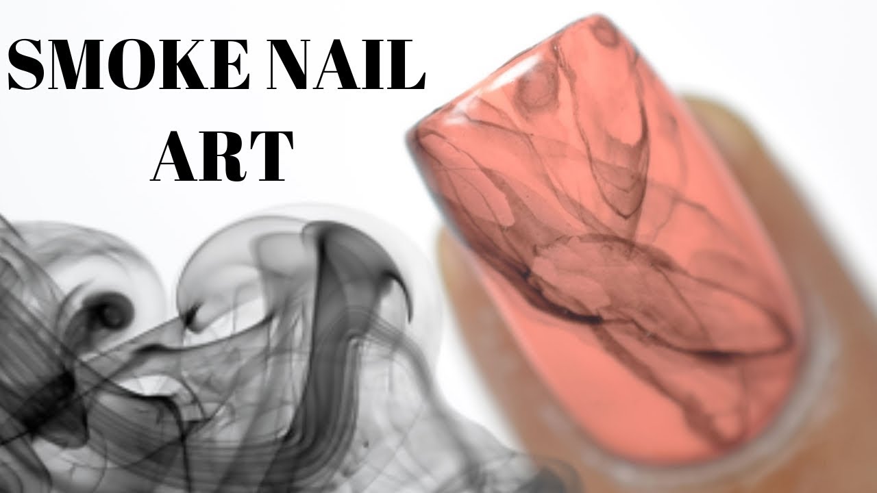 SMOKE NAILS | How to do smoke nails?