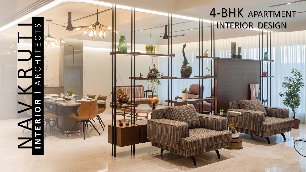 4BHK Silver Heights  #Navkruti #Interior #Architects #modernfurniture #luxuryhomes #4BHK #weekend