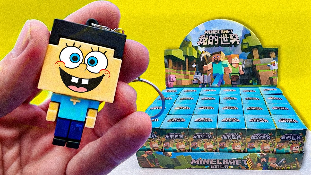I Tested Cheap Minecraft MYSTERY Knockoffs