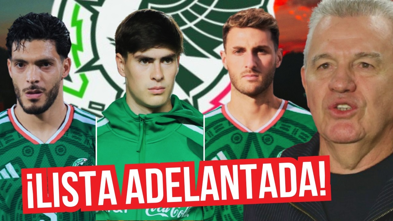 ¡PRIMER DESCARTADO! ¡El VASCO YA ELIGIÓ al TRIDENTE de la SELECCIÓN MEXICANA!