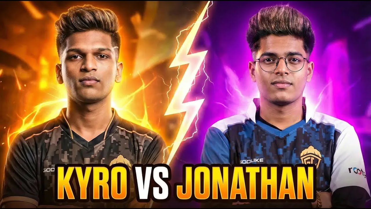 BGMI 1v1 Room Match | KYRO V/S JONATHAN 