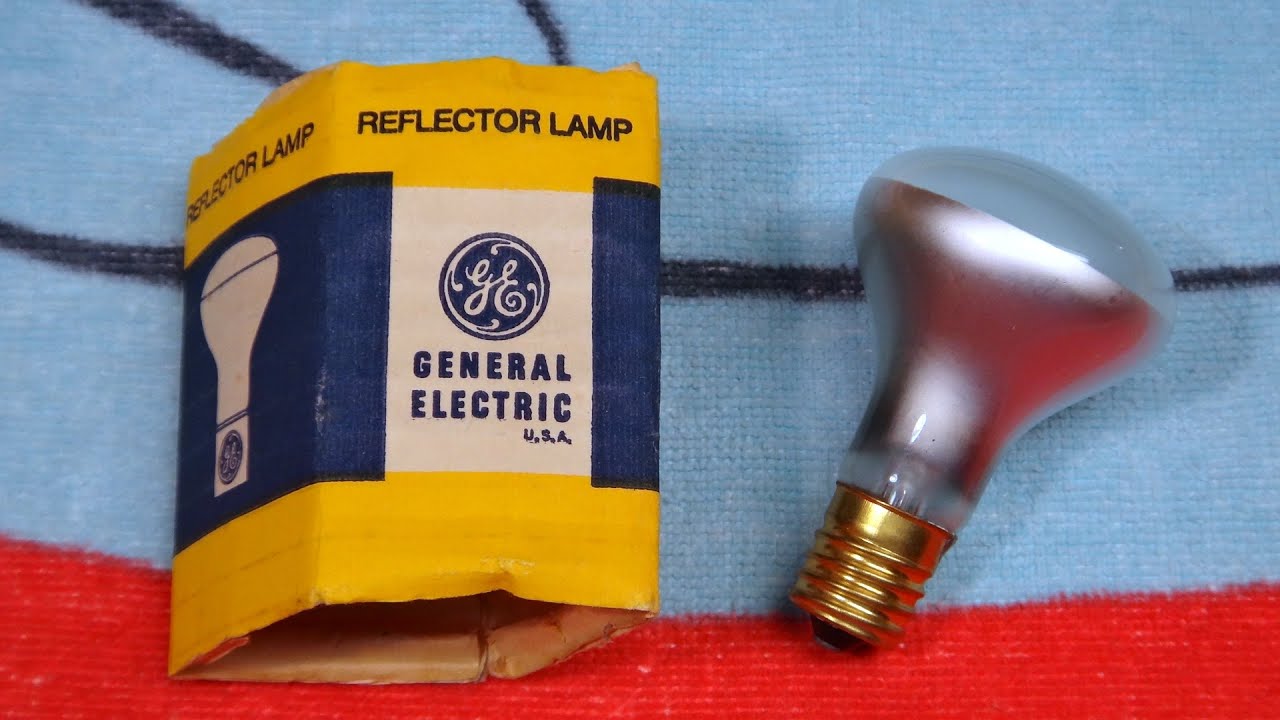 GE 40watt R14 Incandescent Flood Light Bulb (Goes Pop!)