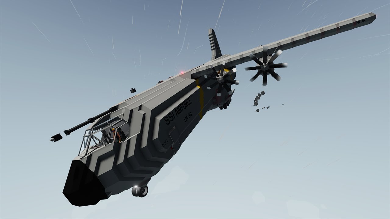 UM RAIO DESTRUIU NOSSO AVIÃO! STORMWORKS