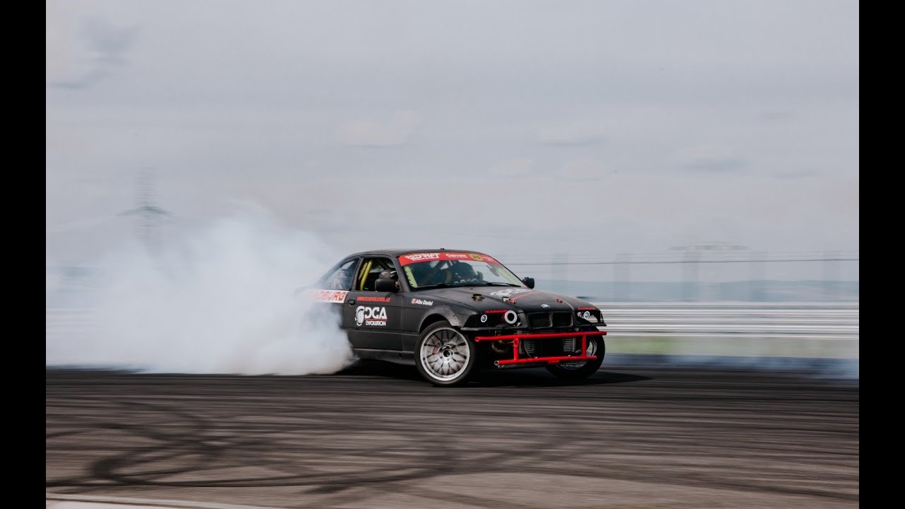 BMW E36 M60B40 Turbo First Test | 550whp-787NM | Daniel Albu | Transilvania Motor Ring | Rodrift