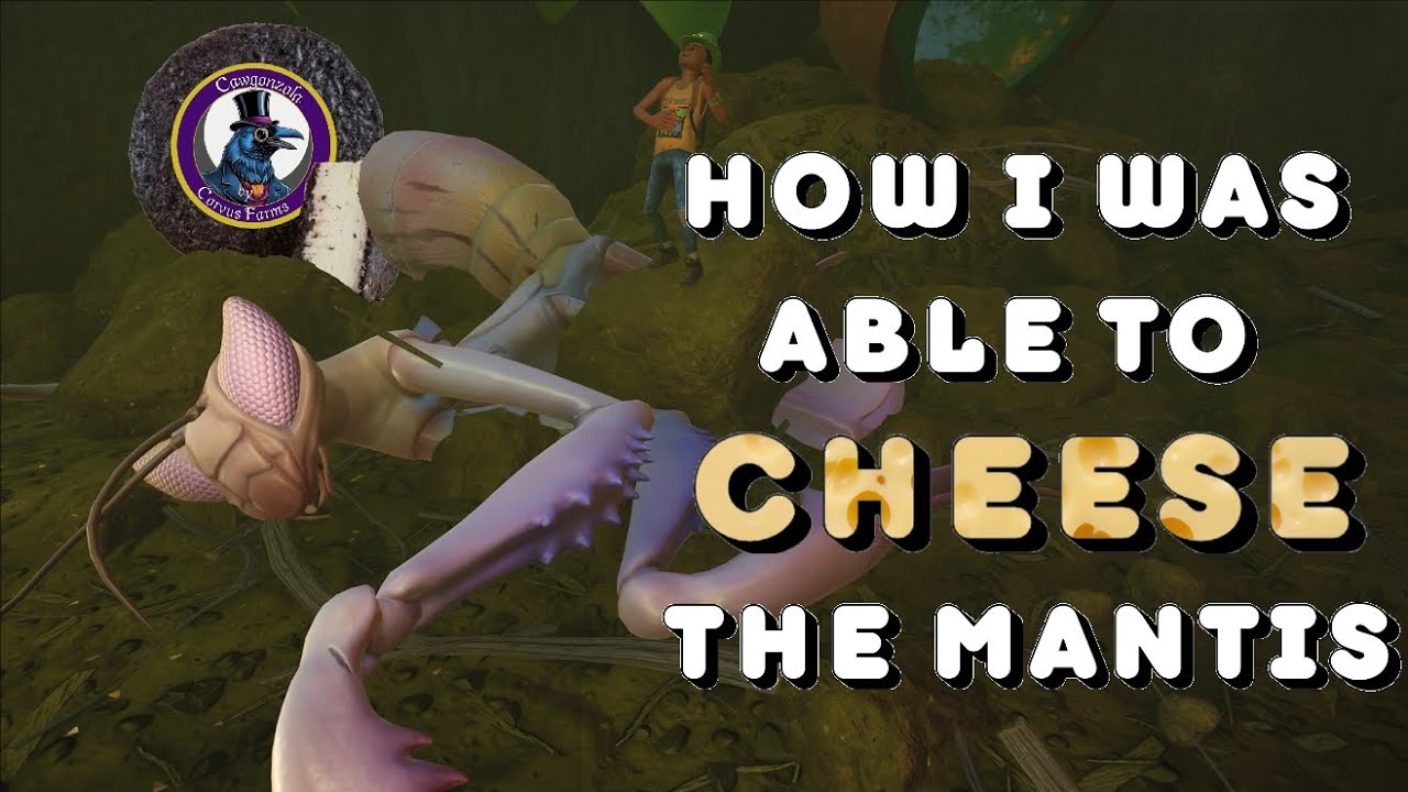 🧀 Grounded - How I was able to cheese the Mantis fight 🧀