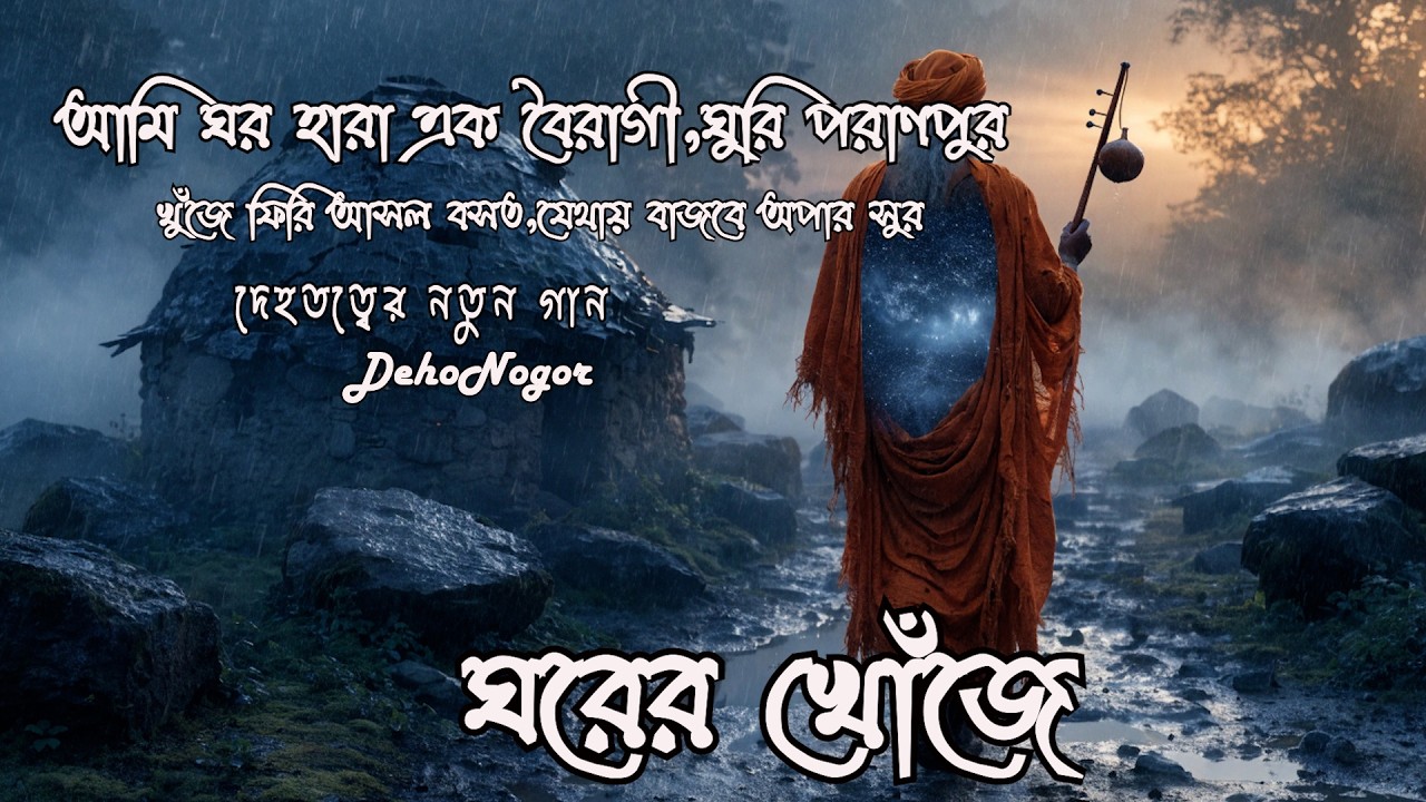 ঘরের খোঁজে ঘরহারা — দেহতত্ত্ব গান | Ghorer Khoje Ghorhara | New Dehototto Song 2026 | Deho Nogor