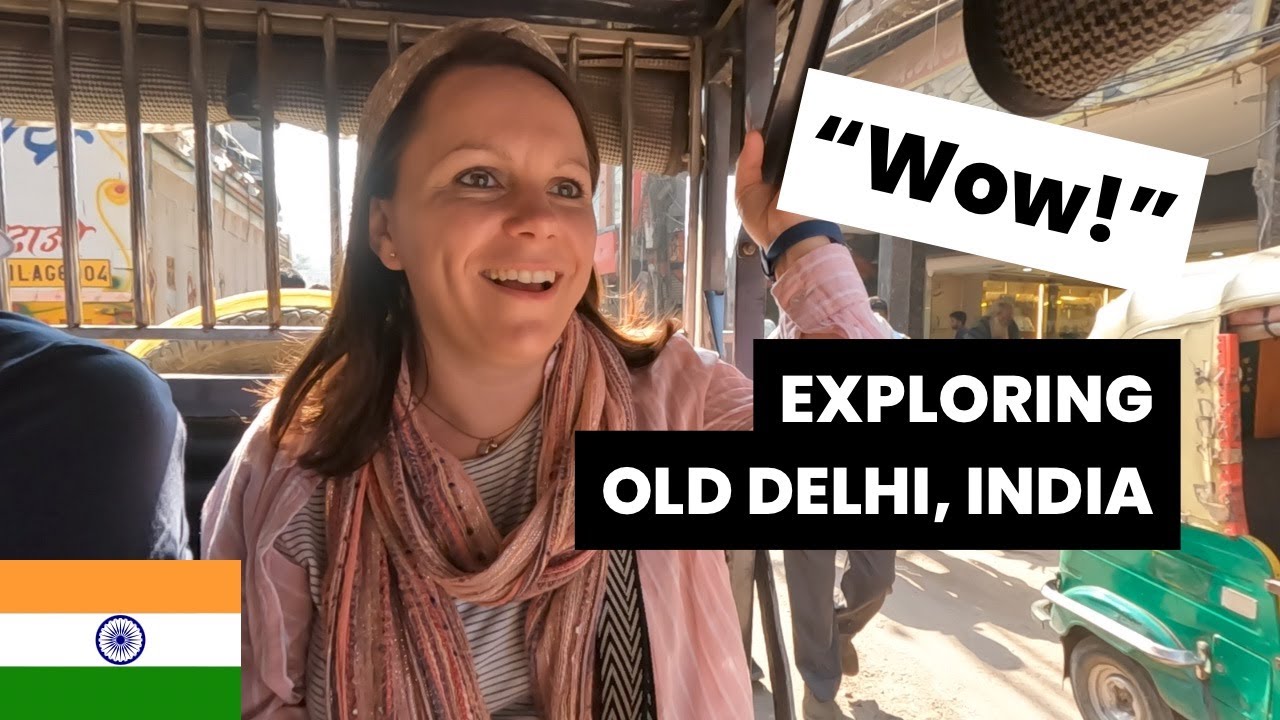 🇮🇳 OLD DELHI Walking Tour, INDIA - With Street Connections (Travel Vlog)
