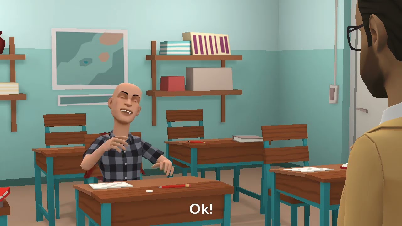 S1 E5 Classic Caillou behaves at school/gets compliment/ungrounded