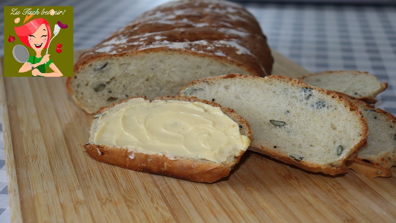 Dieses Brot macht süchtig‼️Schnelles Brot mit Kürbiskernen und Hanfsamen💯✅