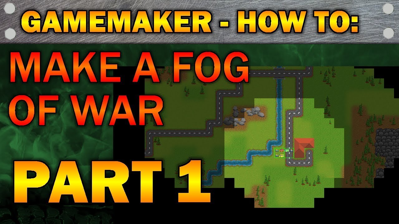 Gamemaker How To | Make a Fog Of War - Part 1