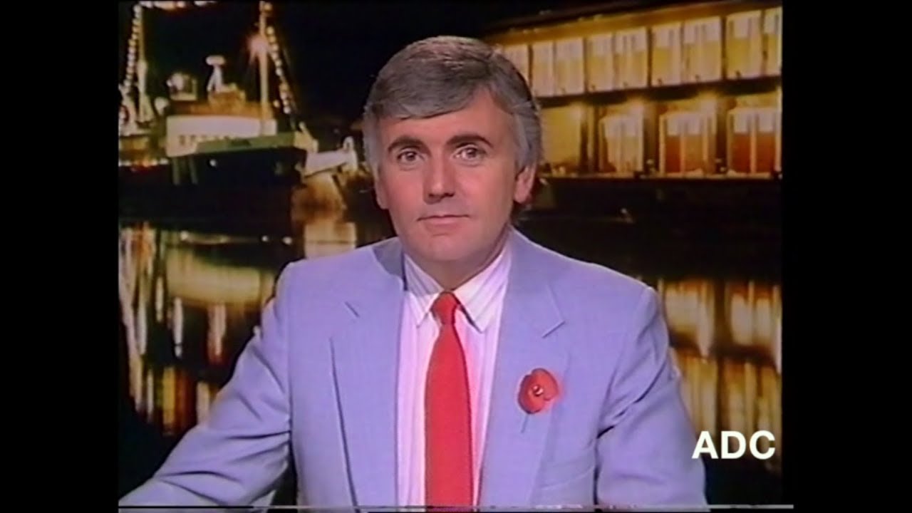 HTV West region adverts Peter Marshall in-vision 8th November 1987