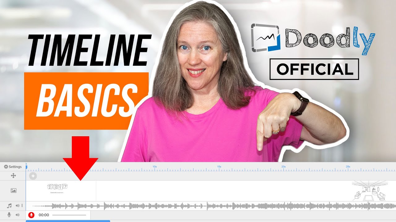 How to Use the Doodly Timeline to Create Whiteboard Animation Videos | Doodly Tutorials