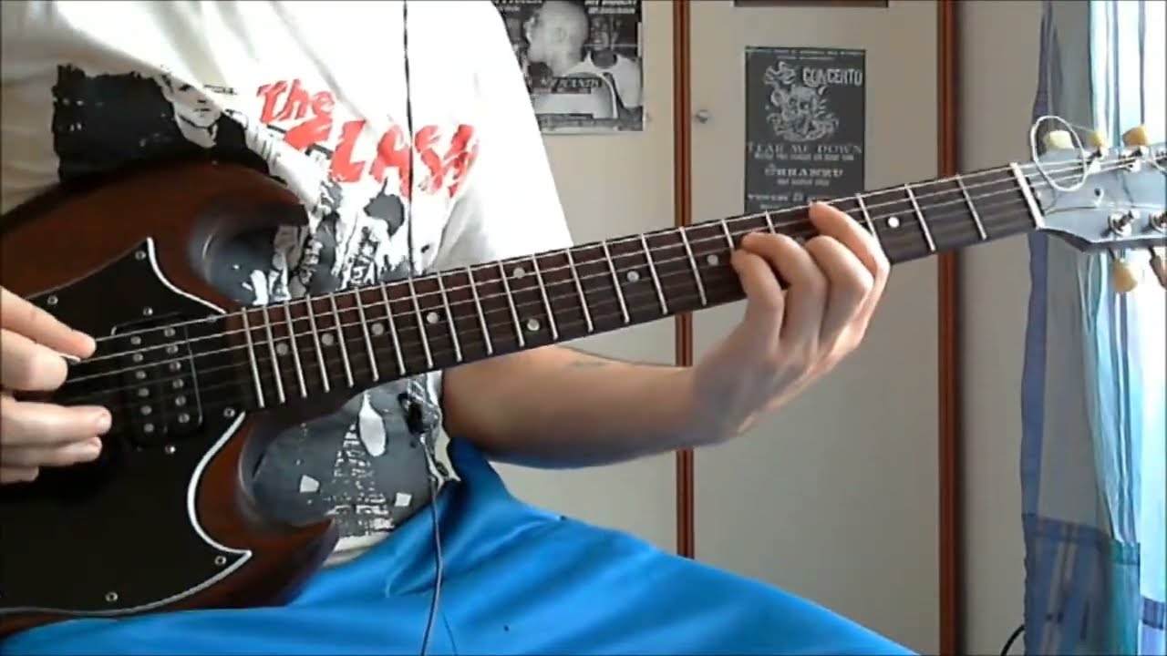 Hüsker Dü - Pink Turns To Blue (Guitar Cover) HD HQ (Hardcore Punk,Alternative Rock) by Xmandre