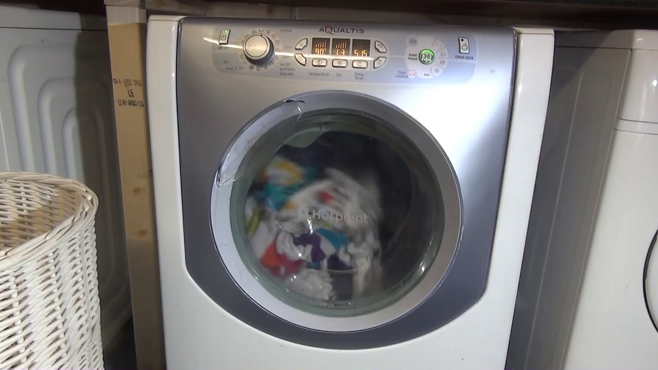 Hotpoint Aqualtis AQM8F49U : Sensing load size (Part 2)