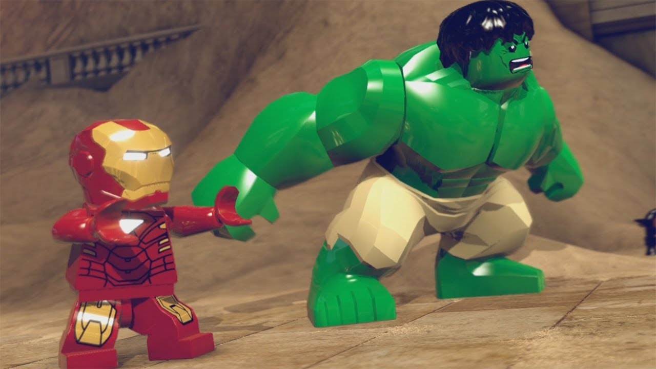 LEGO Marvel Superheroes Walkthrough Part 1 - Sand Central Station