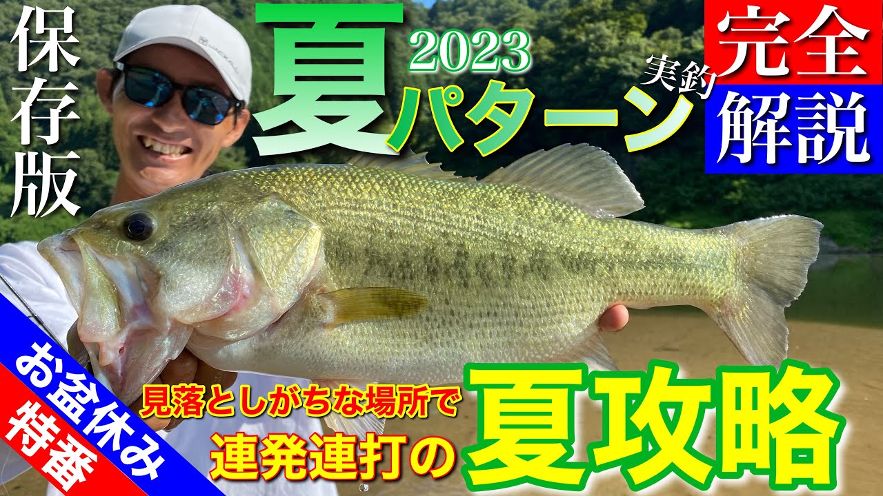 【夏のバス釣り実釣解説】目に見えるインレットを攻めてもなかなか釣れないご時世…。これを見れば解決します!! 【水の旅＃ ２２４】