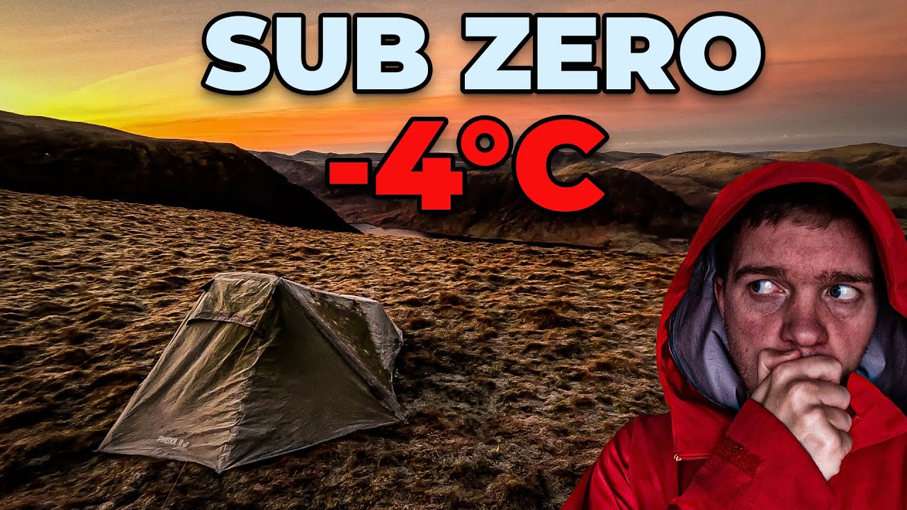 My COLDEST Wild Camp Ever - Freezing Lake District Summit Camp