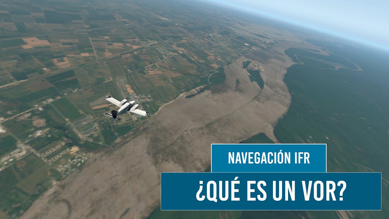 ¿Qué es un VOR? ¿Cómo se navega con VOR?