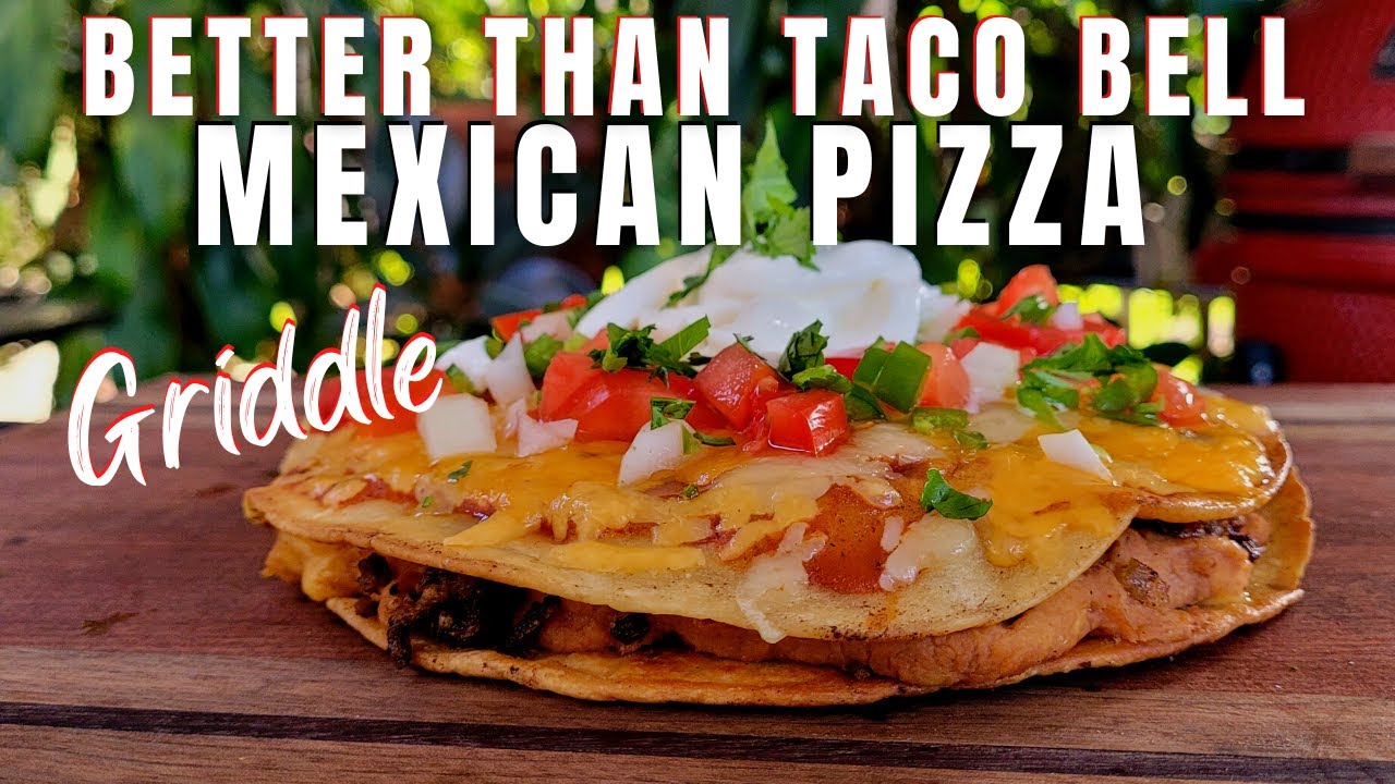 Better than Taco Bell Mexican Pizza! | Royal Gourmet Griddle