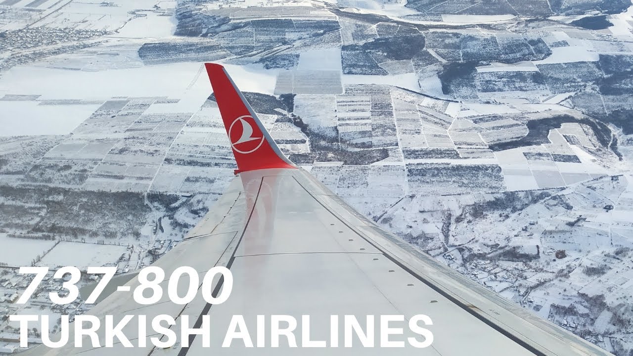 TURKISH AIRLINES BOEING 737-800 (ECONOMY) | Chisinau - Istanbul
