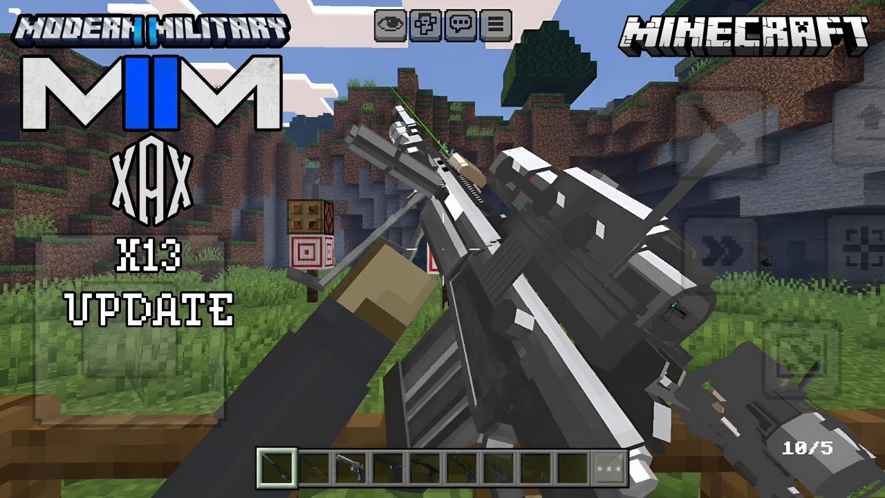 Modern Military XAX X13 v1.0 UPDATE skin pack by: Imtrythis | Minecraft Bedrock & Pocket Edition