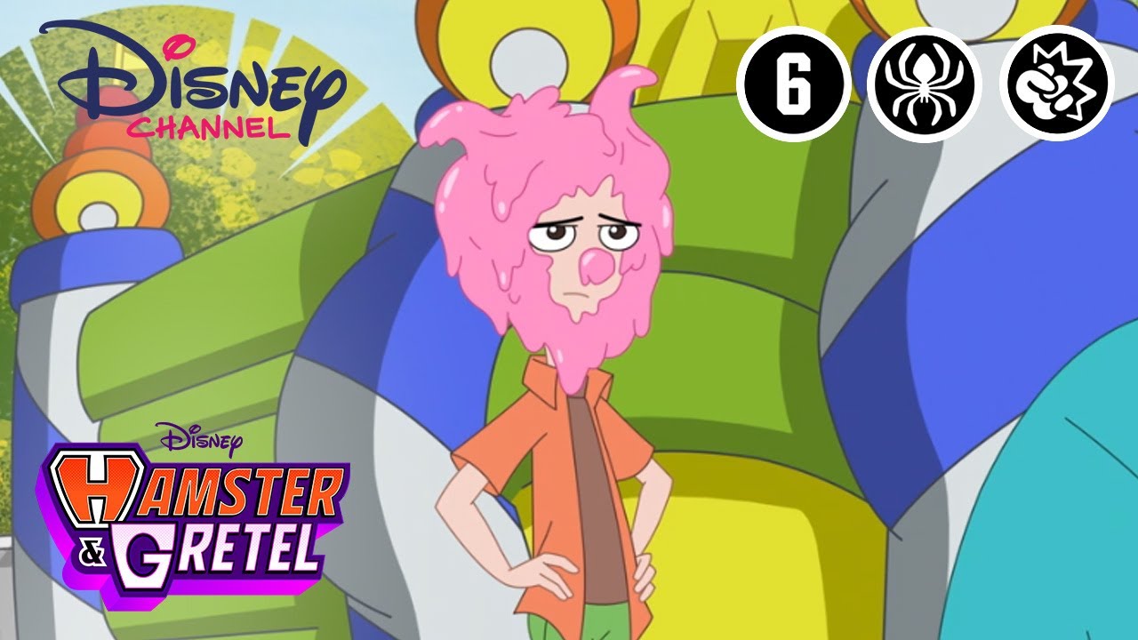 Hamster & Gretel | Le terrible château gonflable | Disney Channel BE
