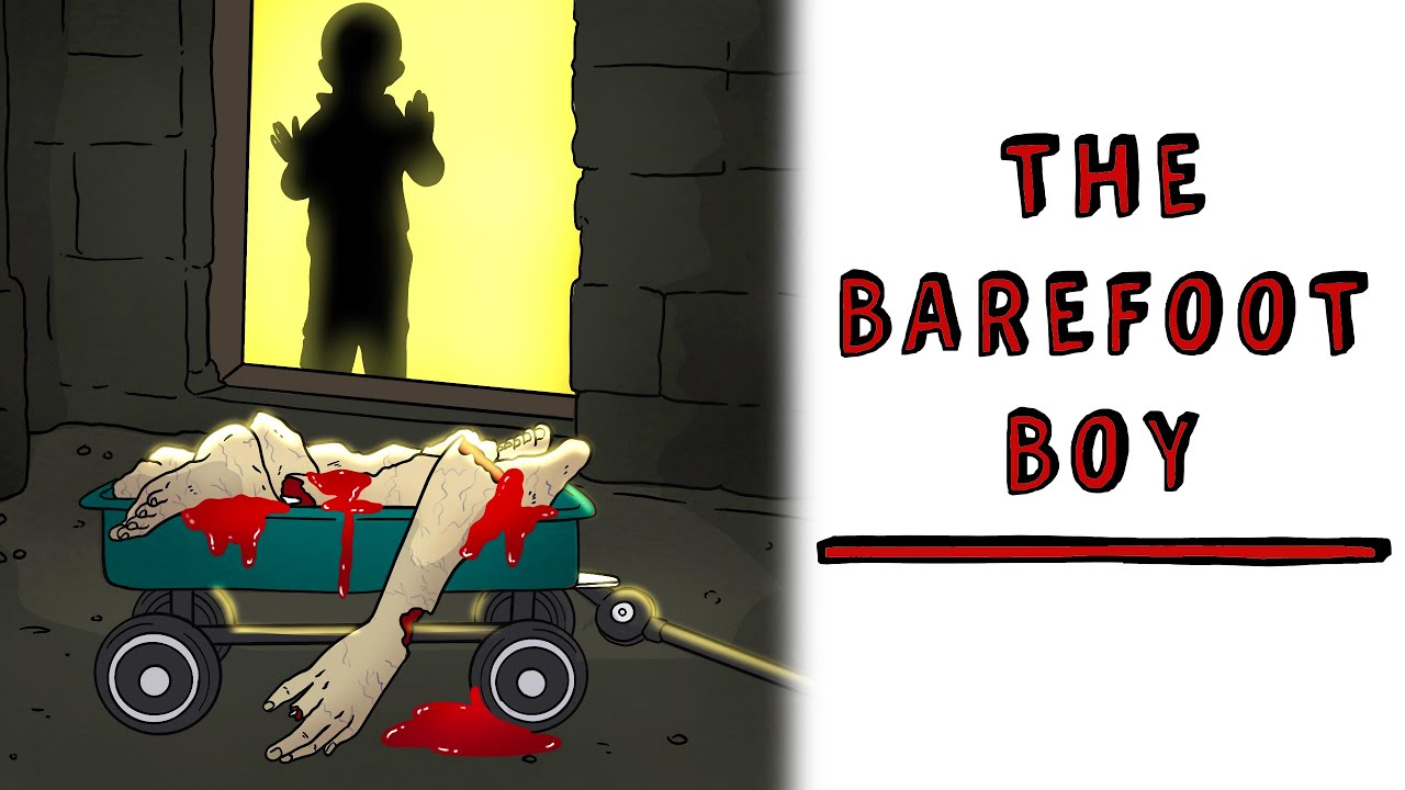 The barefoot boy 🦶 Horror Stories Draw My Life