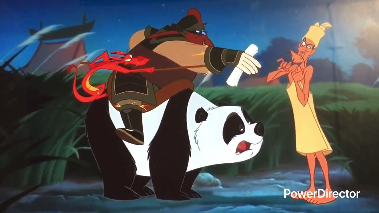 (Mulan) Giant panda￼ screen time 