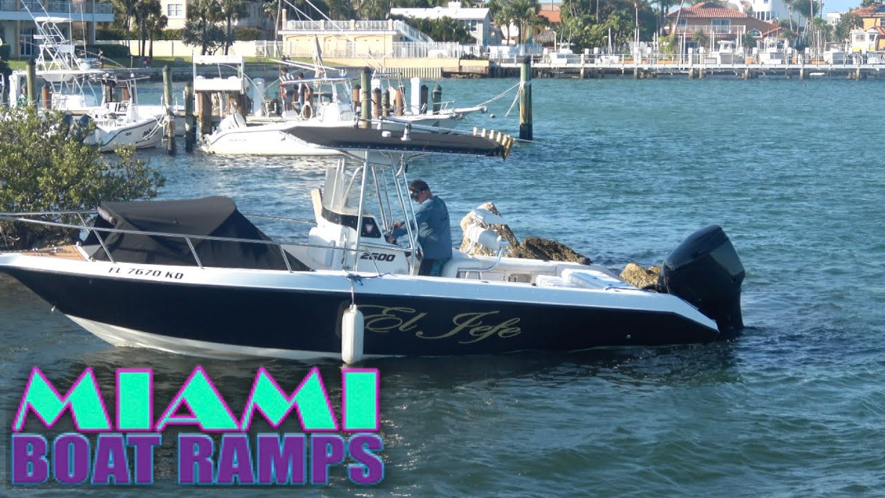 He Hit The Rocks | Miami Boat Ramps | Boynton Beach