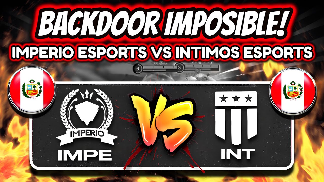 ¡EL MEJOR BACKDOOR DE TODA LA HISTORIA! IMPERIO ESPORTS vs INTIMOS  - MLSL 2023 | MOBILE LEGENDS